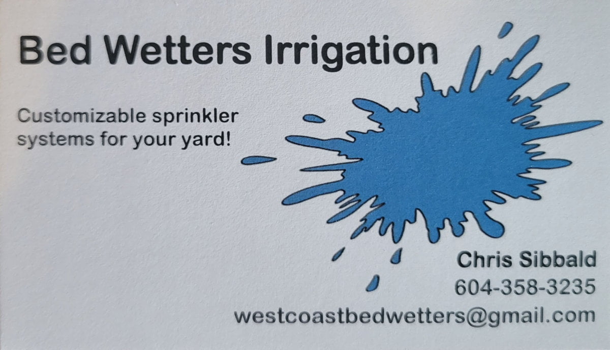 Bedwetters Irrigation